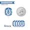 Fuel Stickers E85 Sticker, Flex Fuel Label for Fleet Vehicles: Car, Truck, Van, Hvy-Dty, 1'' Dia, 4PK Z-1RE85-4PK - alternate 2